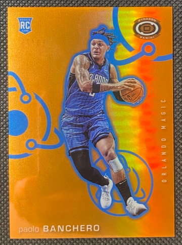 2022-23 Panini Chronicles Dynagon #519 Paolo Banchero Orange Prizm RC /75 Magic