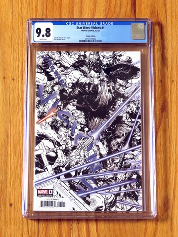 STAR WARS: VISIONS #1 CGC 9.8 NM/M 2022 Takashi Okazaki Chris Bachalo 1st Ronin