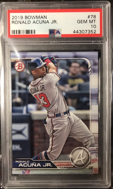 2019 Bowman Ronald Acuna Jr.