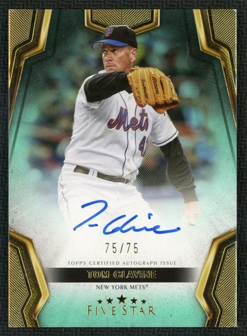 2024 Topps Five Star Tom Glavine #FSA-TGL Auto /75
