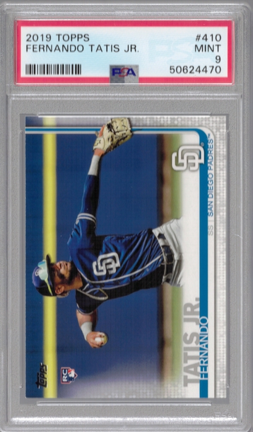 2019 Topps Fernando Tatis Jr. PSA 9