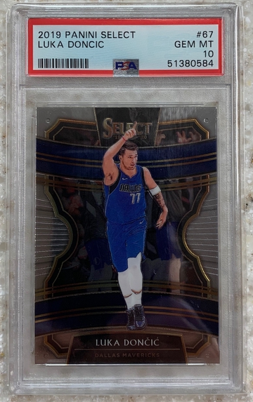 Panini Select Luka Doncic PSA 10
