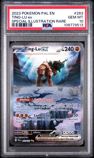 2023 PAL EN #263 Ting-Lu ex Special Illustration Rare PSA 10