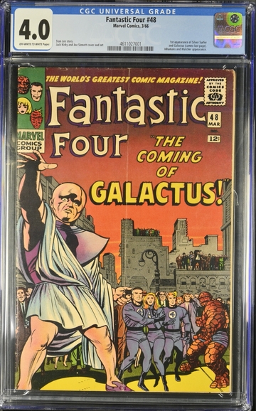 Fantastic Four #48 CGC 4.0 -- 1st Appearance Silver Surfer & Galactus