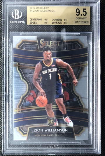 Zion Williamson 2019-20 Select #1 RC