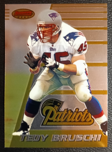 1996 Bowman's Best #162 Tedy Bruschi RC