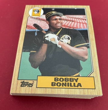 1987 Topps Bobby Bonilla 184 RC - 25 Count