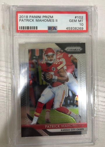 PATRICK MAHOMES 2018 PRIZM