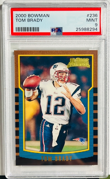 2000 Bowman Tom Brady PSA 9🔥