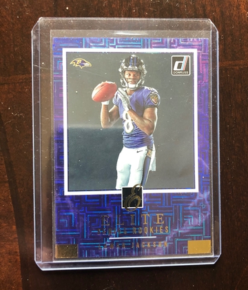 2018 Donruss Football Lamar Jackson RC ESR-17