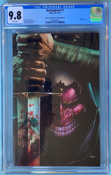Nottingham #1 CGC 9.8 Mico Suayan Virgin LTD 500