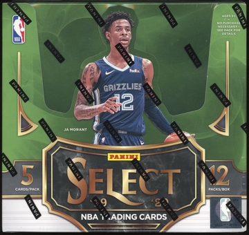 2019-20 Panini Select Basketball Factory Sealed Hobby Box