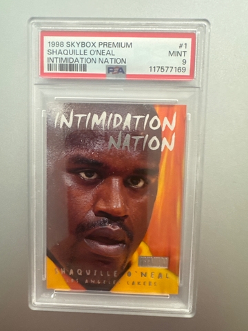 Shaquille O’Neal 1998-99 Skybox Premium Intimidation Nation 