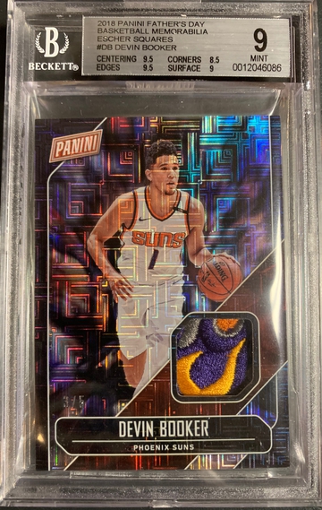 2018 Panini Fathers Day Escher Squares Patch 3/5 BGS 9