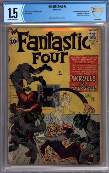 Fantastic Four #2 CBCS 1.5