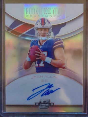 2018 Optic ROY Contenders RC Josh Allen Holo