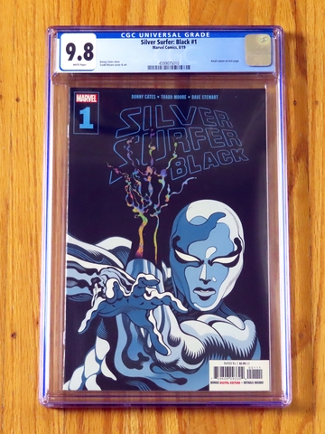 SILVER SURFER: BLACK #1 CGC 9.8 NM/M WP 2019 Donny Cates Tradd Moore