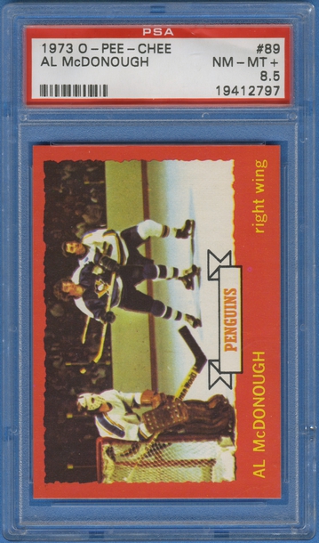 1973 OPC #89 Al McDonough PSA 8.5