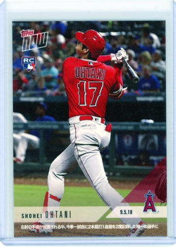 2018 Topps Now #692J Shohei Ohtani Japanese