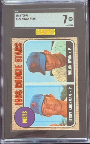 1968 Topps Nolan Ryan RC SGC 7