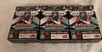 2024 Prizm NFL Football Hanger Box Target Pink Wave 