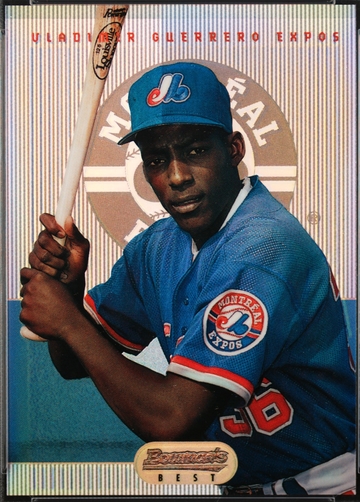Vladimir Guerrero 1995 Bowman’s Best Refractor HOF RC NM