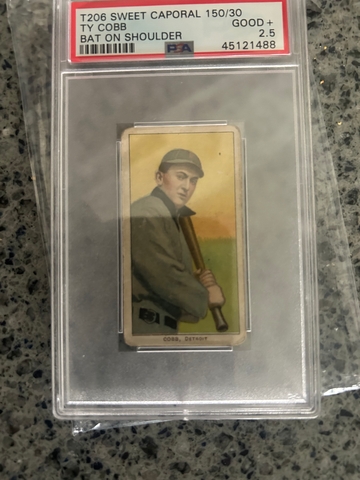1909 Ty Cobb Sweet Corporal PSA 2.5