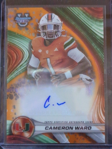 2024 Bowman U True Orange Auto Cam Ward 11/25