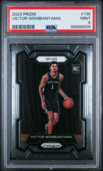 2023 Prizm #136 Victor Wembanyama PSA 9