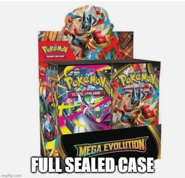 Pokemon Mega Evolution Enhanced Booster 6-Box Case