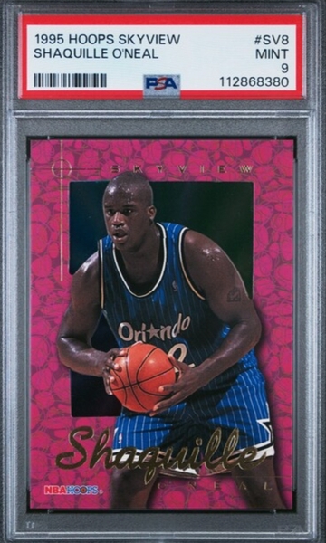 Shaquille o'neal 1995 hoops Skyview psa 9