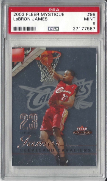 2003 2003-04 Lebron James Fleer Mystique