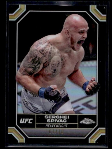 2022 Topps Chrome 176 Sergehi Spivac /10