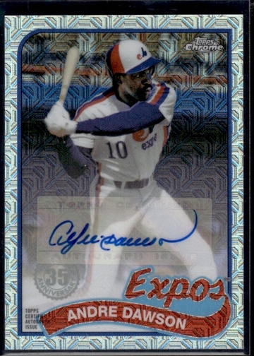 2020 Topps Chrome Andre Dawson #78 Auto
