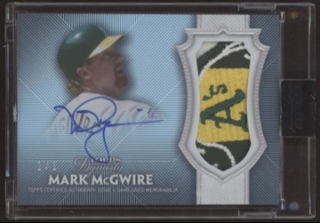 2017 Topps Dynasty Mark McGwire
