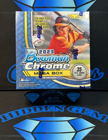 2023 Bowman Chrome Baseball MEGA BOX - BRAND NEW FACTORY SEALED