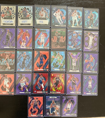 2024-25 Mosaic Basketball Nummber /SP Lot 27
