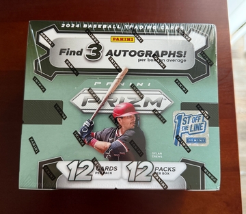 ONLY SEALED FOTL BOX ANYWHERE!! 2024 Panini Prizm Baseball First Off The Line Hobby Box Factory Sealed FOTL