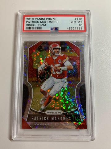 Patrick Mahomes PSA 10 