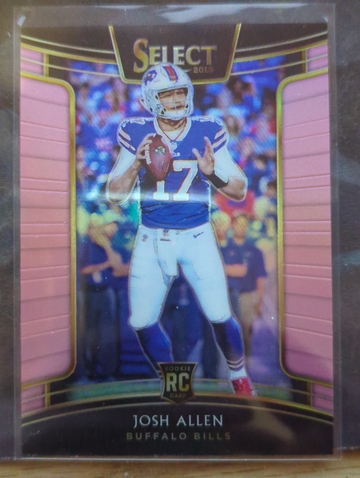 2018 Select Josh Allen Rookie Pink Prizm /10