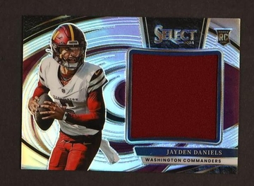 2023 Panini Select JRS-JDS Jayden Daniels Prizm Rookie /149 Washington Commanders