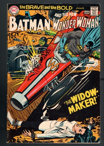 1968 DC Comics Brave & the Bold #87 Batman & Wonder Woman FINE-