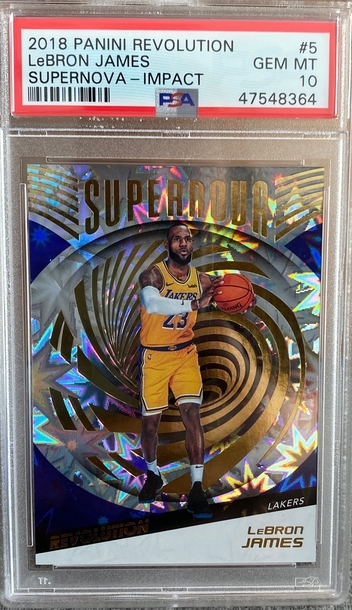 2018 Panini Revolution Lebron Jamrs
