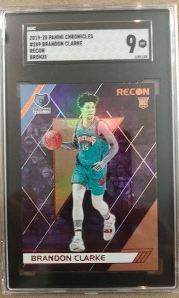 Brandon Clarke 2019 Chronicles BRONZE Recon RC Rookie Grizzlies