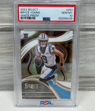 2023 Select Bryce Young Club Level White /35 PSA 10