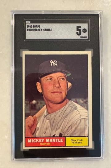 1961 Topps Mickey Mantle #300