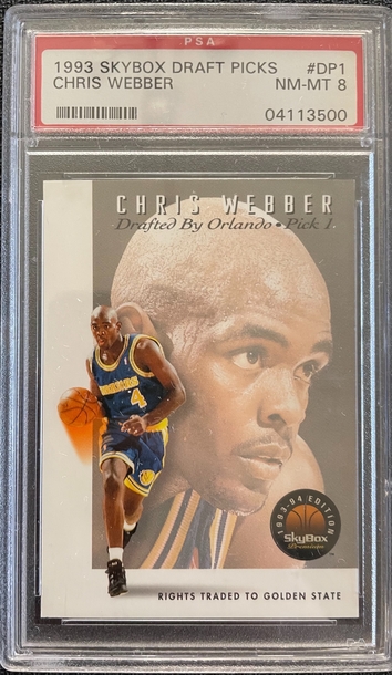 Chris Webber Skybox Draft Picks #DP1