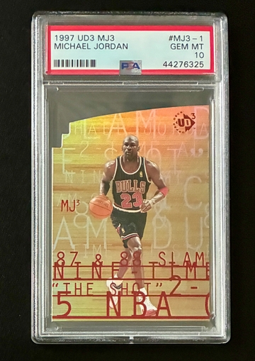 1997-98 UD3 Michael Jordan PSA 10 #MJ3-1