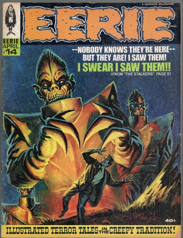 1965 Warren Magazine EERIE 14 Toth Art.