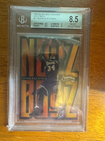 Shaquille O’Neal 1998-99 Skybox Thunder Noyz Boyz